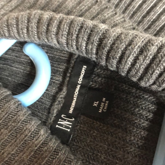 Inc size XL Embellished Tunic Turtleneck Sweater - Picture 6 of 7